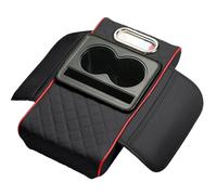 Coussin Accoudoir Central pour Suzuki Vitara (LY 2015-2025 2026),Rehausseur en Cuir avec Porte-Gobelet,Support Boîte À Mouchoirs,Rangement