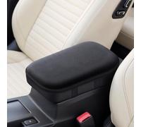 Coussin Accoudoir pour Audi Etron GE SUV 55/50 / S 2020-2025 | Mousse mémoire forme,Sangles élastiques,Surface suédée douce,Soutien coude ergonomique,Protection console centrale