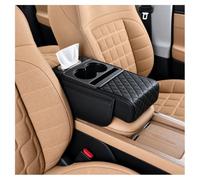 Coussin Accoudoir Voiture pour Maserati Levante S 2016-2024, Housse d’Accoudoir de Console Centrale Multifonction avec Porte-Gobelet, pour Voitures, SUV et Camions