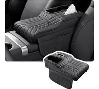 Coussin Accoudoir Voiture pour Mini Countryman (U25) 2023-2026 | Rangement console centrale, double porte gobelet, boite mouchoirs integree, poches laterales, coussin mousse memoire forme