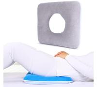 Coussin Anti-Escarres Coussin Fessier En Forme De Donut,Coussin De Soulagement De Pression Pour Fauteuil Roulant,Coussins D'allaitement Pour Lit,Personnes Âgées,Handicapées,Ergonomique B,43×43cm