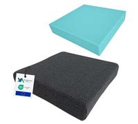 Coussin Anti Escarres Fessier Mousse HR 42x42x8 cm - Coussin Fauteuil Roulant, Coussin Chaise Bureau, Coussin d’Assise Ergonomique- Double Housse Lavable - Confort Coccyx et Dos | Valentia Medical