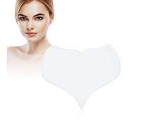 Coussin Anti-rides Poitrine et Décolleté, Patchs Anti-rides pour la Prévention des Rides du Décolleté, Autocollant Anti-âge Réutilisable en Silicone Lavable en Forme de Coeur