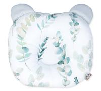 Coussin anti-tête plate réversible gris