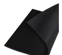 Coussin Anti-Vibration, Coussinet en Caoutchouc am Tapis en Caoutchouc for Amortissement des Vibrations mécaniques, 4 mm, Plusieurs Tailles, Lot de 5(500mm x 500mm)