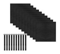 Coussin Antidérapant en Mousse pour Échelle de Lit Superposé Noire | Surface Texturée Épaisse, Sangles Auto-agrippantes Réglables, Double Couche en Écume, pour Dortoirs et Jours Pluvieux