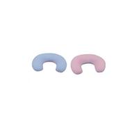 Coussin Appui-Tte Bleu Carreaux Rose Carreaux