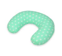 Coussin Appui-Tte Etoiles Blanches Sur Fond Bleu Menthe