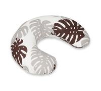 Coussin Appui-Tte Feuilles Grises Et Marrons