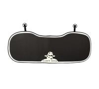 Coussin appuie-tête voiture Panda 1 unité | Oreiller cervical viscoélastique avec housse anti-taches lavable. Idéal pour les longs voyages, soulage la fatigue cervicale