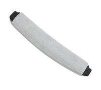 Coussin Arceau Coussin de Couverture pour Casque QC35, Silver Mousse Cuir | Rembourrage en mousse à mémoire de forme, couvre-chef en cuir souple, protection confortable pour bandeau