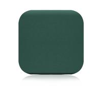 Coussin Assise à MéMoire De Forme, Galette De Chaise Coton Housse Lavable Coussin Chaise Carré 35x35, Garantit Stabilité et Maintien pour SièGe De Bureau, Fauteuil, Banc et Tabouret Anthracite ( Color