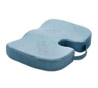 Venteo - Coussin Ergonomique Assise Chaise Bureau | Support Postural Mousse Polyuréthane avec Découpe Coccyx | Répartition des Points Pression pour Chaise de Bureau et Chaise Gaming