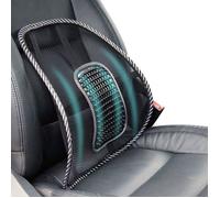 COUSSIN - ASSISE DE CONFORT - POSITIONNEMENT FISHTEC Support Lombaire en Maille Ergonomique - Sige Voiture Fauteuil Bureau Label