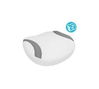 NetSpa Coussin d'assise Confort Comfy pour spa 38×32×9 cm Ventouses multi-surfaces – Lot de 2