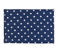 Coussin aux graines de colza - bleu étoilé - 30x20cm - Coussin thermique - Bouillotte sèche - Compresse froide -