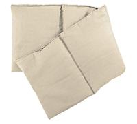 Coussin aux graines de lin 20x60cm compartimenté en 4 - écru - Coussin thermique aux graines utilisable chaud ou froid