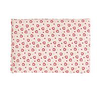 Coussin aux graines de lin - amour champêtre - 30x20cm - Coussin thermique - Bouillotte chaude ou froide - Coussin aux graines