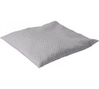 Coussin aux noyeaux de cerise Classico - Coussin chauffant 25x27cm - Gris clair à pois blancs