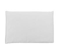 Coussin aux pépins de raisins - blanc - 30x20cm - Coussin thermique - Coussin aux graines - Bouillotte sèche - Compresse froide -