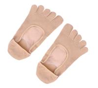 Coussin Avant-pied Anti-callosités Réutilisable en Coton Beige pour Femmes | Prévention des Ampoules, Compatible Toutes Chaussures, Lavable, Discret pour Filles et Usage Quotidien