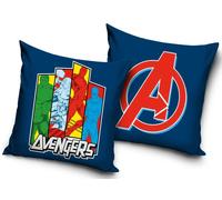 Coussin - AVENGERS - 40x40 cm - Bleu - Synthétique - Design Enfant