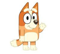 AYMAX Coussin Forme Chilli Heeler - Bluey Multicolors