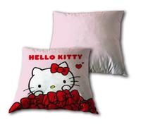 Coussin - AYMAX - Hello Kitty - Rose et Rouge - 35x35 cm - 100% Polyester