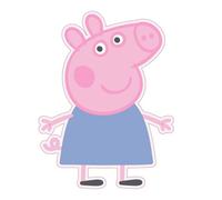 AYMAX Coussin Forme Peppa Pig - Rose Rose G