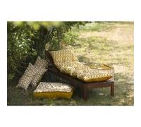 Coussin Bain De Soleil - Jardin Prive - Flocons Electro - Cumin