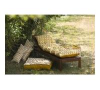 Coussin Bain De Soleil - Jardin Prive - Flocons Electro - Cumin