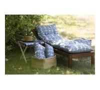 Coussin bain de soleil JARDIN PRIVE FLOCONS FUTURISTE Mastic