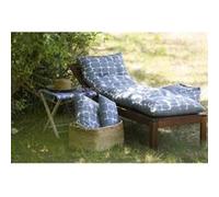 Coussin Bain De Soleil - Jardin Prive - Flocons Futuriste - Mastic