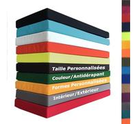 Coussin Banc de Taille Personnalisée, Amovible Coussin de Banc de Jardin Imperméable, Coussin de Meuble D'intérieur, Coussin de Baie Vitrée, pour Terrasse Cuisine Salle à Manger (8cm Dépaisseur)