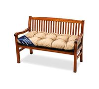 Coussin banquette de jardin 120x40 cm - coussins de banc canapé et pour palette impermeable oreiller exterieur au assise Beige