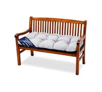 Coussin banquette de jardin 150x50 cm - coussins de banc canapé et pour palette impermeable oreiller exterieur au assise Gris Clair