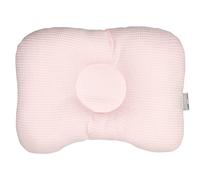 Coussin bébé cale-tête ergonomique rose
