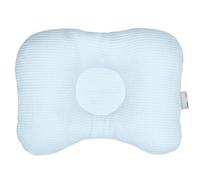Coussin bébé cale-tête ergonomique bleu