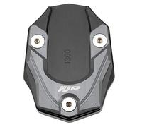 Coussin béquille Extension De Plaque De Support Latéral De Béquille De Moto pour Yam&aha FJR1300 FJR 1300 2001-2019 (Titane), Accessoires De Moto