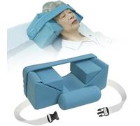 Coussin biseauté réglable pour lits d'hôpital et fauteuils roulants à dossier haut - Soutien pour les patients au lit et les personnes âgées, positionnement médical de la tête (avec soutien du cou
