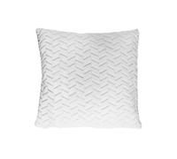 Coussin Blanc Chevron 40x40cm -