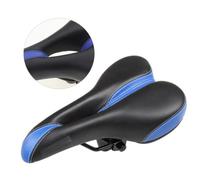 Coussin Bleu Ultra Large Confortable de Vélo pour VTT et Vélo de Route | Coton Élastique Haute Élasticité, Accessoire Léger, Facile à Monter Laver, pour Sortie Cycliste