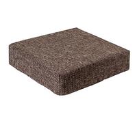 Coussin - Bloc d'assise - Coussin de sol - Coussin de chaise 40x40x10 cm TREND marron