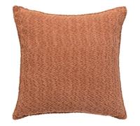 Coussin bouclette Soana terracotta 45x45cm - Atmosphera createur d'interieur
