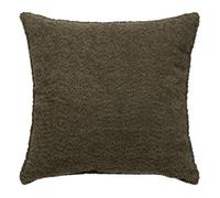 Atmosphera – Coussin bouclette Soana – vert kaki – 45 x 45 cm