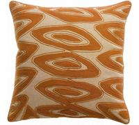 Coussin Brodé Leya Cuivre 45 x 45