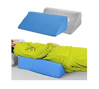 Coussin cale de couchage pour adultes et personnes âgées post-chirurgie, ensemble de coussins de lit pour prévention des maux de lit, coussin triangulaire médical pour soutien du dos (1 oreiller + 2