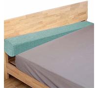 Coussin cale-lit en Lin 180 x 10 x 5 cm / 70 x 4 x 2 Pouces, pour combler l'espace Entre la tête de lit et Le Mur, Housse Amovible et Lavable, pour Lits Simples, Doubles et King Size.