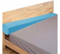 Coussin cale-lit en Lin 200 x 10 x 20 cm / 78 x 4 x 8 Pouces, pour combler l'espace Entre la tête de lit et Le Mur, Housse Amovible et Lavable, pour Lits Simples, Doubles et King Size.