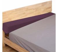 Coussin cale-lit en Lin 200 x 10 x 8 cm / 78 x 4 x 3 Pouces, pour combler l'espace Entre la tête de lit et Le Mur, Housse Amovible et Lavable, pour Lits Simples, Doubles et King Size.